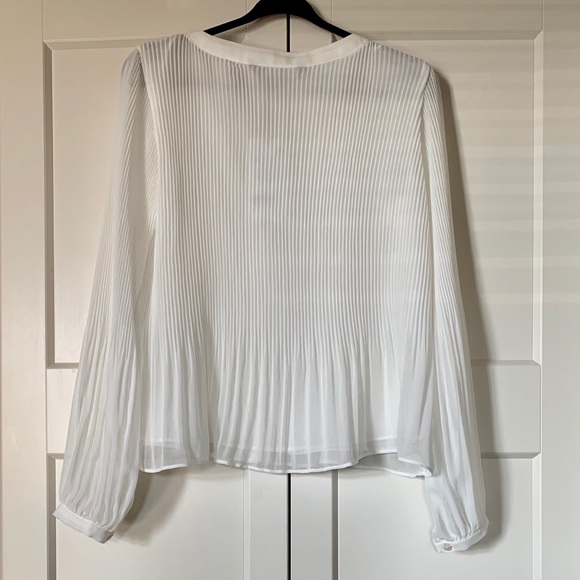 Zara Pleated Blouse (New) - Picture 2 of 3